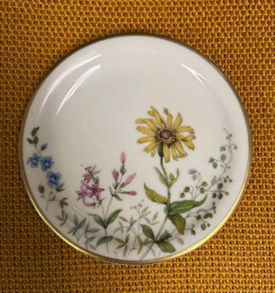 Meadow Flowers Small Bread & Butter Plate by Franconia-Krautheim & Adelburg-1