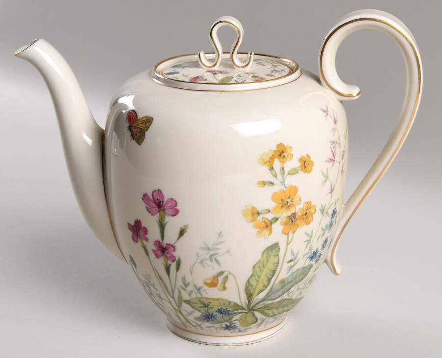 Meadow Flowers Coffee Pot & Lid by Franconia-Krautheim & Adelburg-1