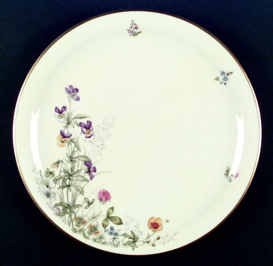 Meadow Flowers Large Dinner Plate by Franconia-Krautheim & Adelburg-1