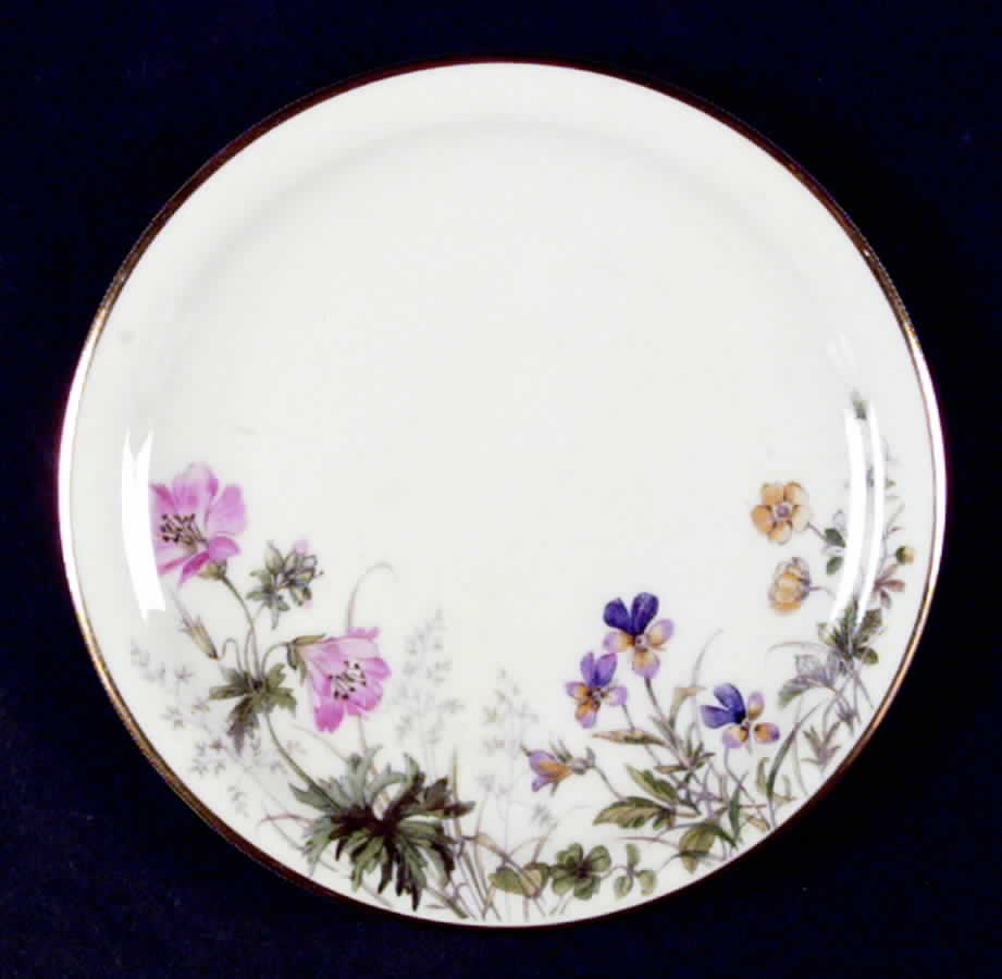 Meadow Flowers Bread & Butter Plate by Franconia-Krautheim & Adelburg-1