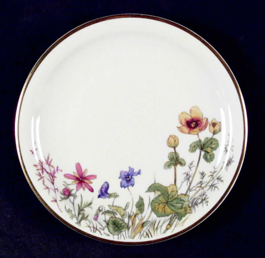 Meadow Flowers Bread & Butter Plate by Franconia-Krautheim & Adelburg-1