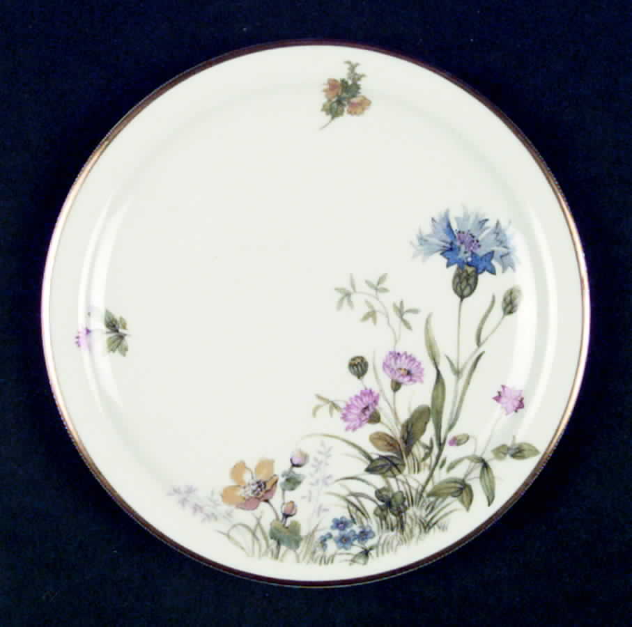 Meadow Flowers Bread & Butter Plate by Franconia-Krautheim & Adelburg-1