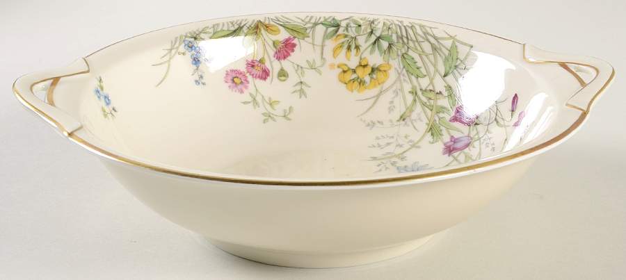 Meadow Flowers 10" Round Vegetable Bowl by Franconia-Krautheim & Adelburg-1