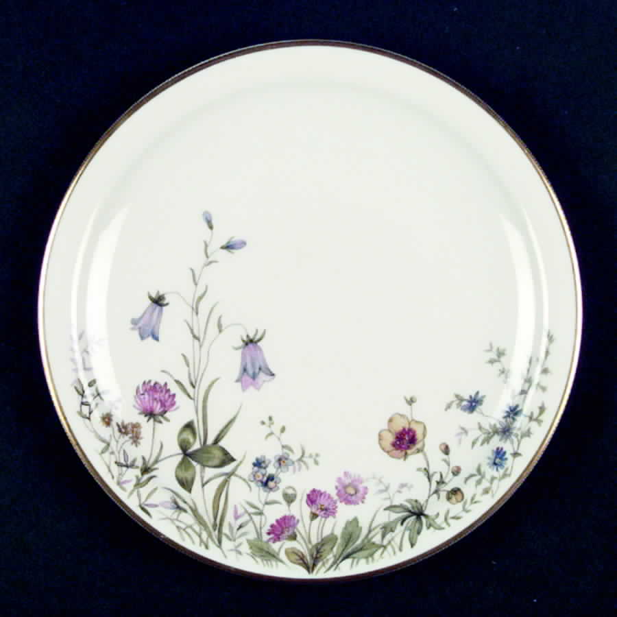 Meadow Flowers Salad Plate by Franconia-Krautheim & Adelburg-1