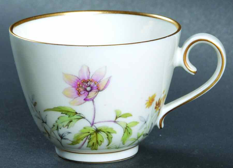 Meadow Flowers Footed Demitasse Cup by Franconia-Krautheim & Adelburg-1