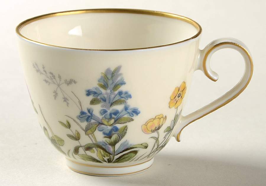 Meadow Flowers Footed Demitasse Cup by Franconia-Krautheim & Adelburg-1