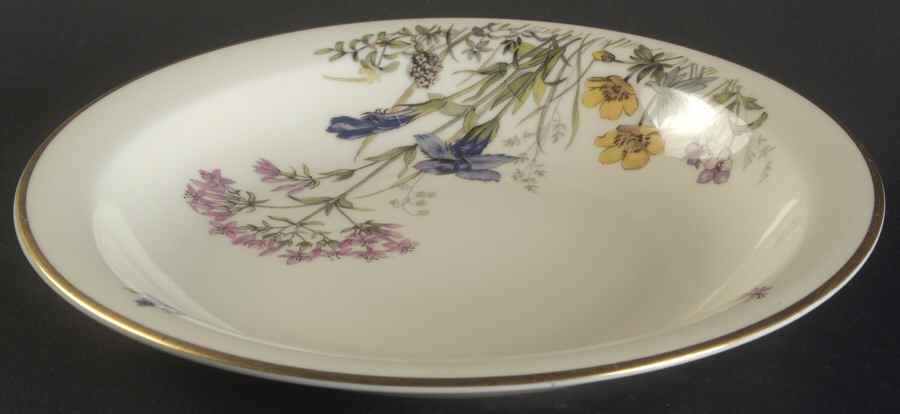 Meadow Flowers Rim Soup Bowl by Franconia-Krautheim & Adelburg-1
