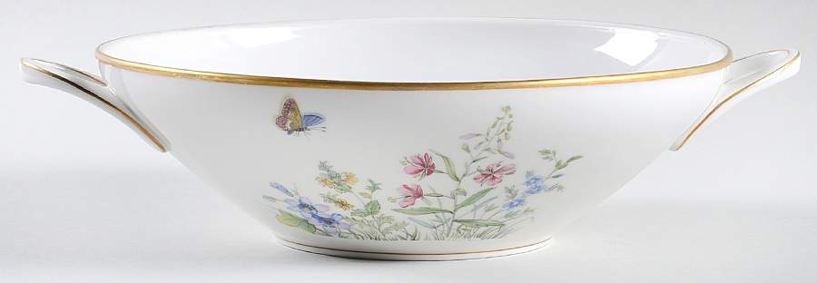 Meadow Flowers 8" Round Vegetable Bowl by Franconia-Krautheim & Adelburg-1
