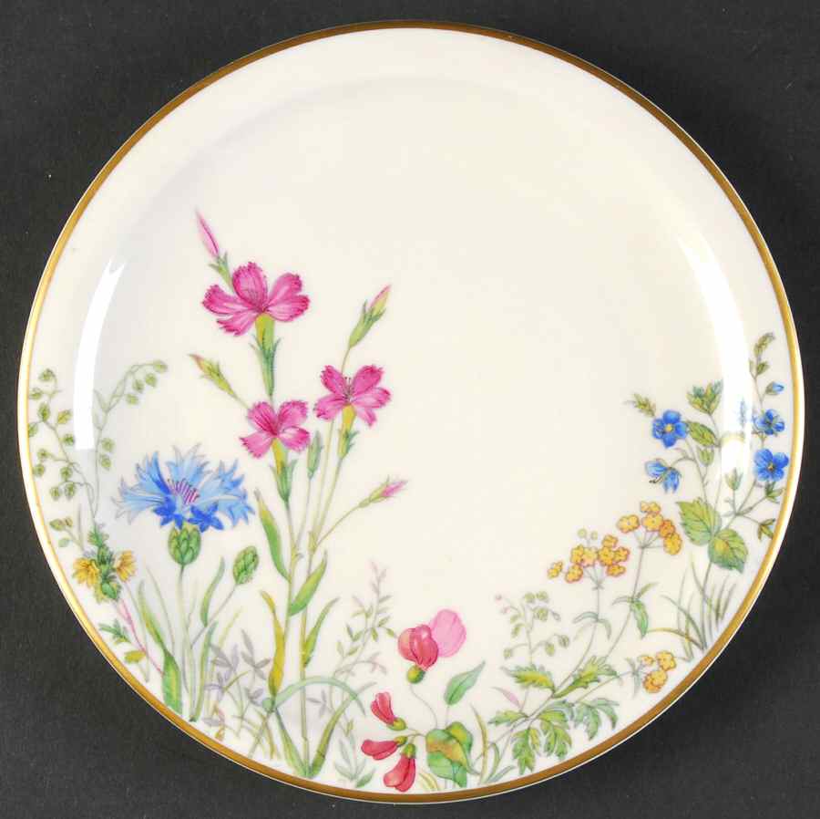 Meadow Flowers Dessert/Pie Plate by Franconia-Krautheim & Adelburg-1