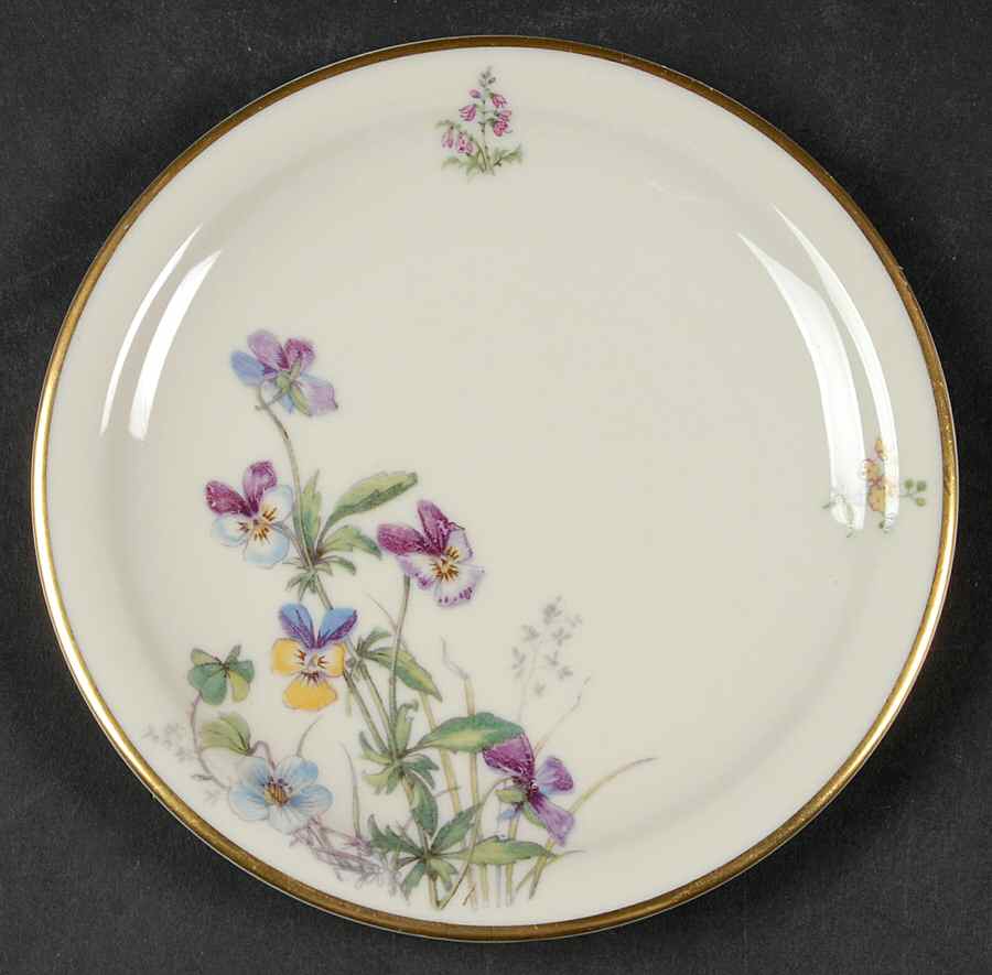 Meadow Flowers Bread & Butter Plate by Franconia-Krautheim & Adelburg-1