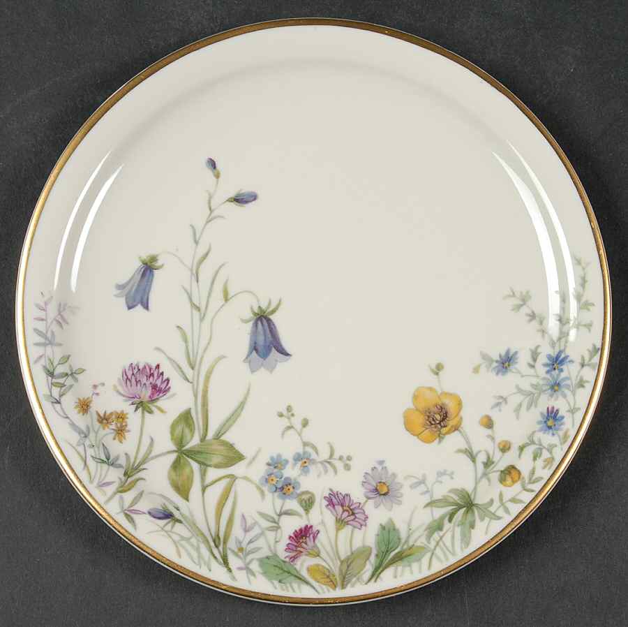 Meadow Flowers Dessert/Pie Plate by Franconia-Krautheim & Adelburg-1