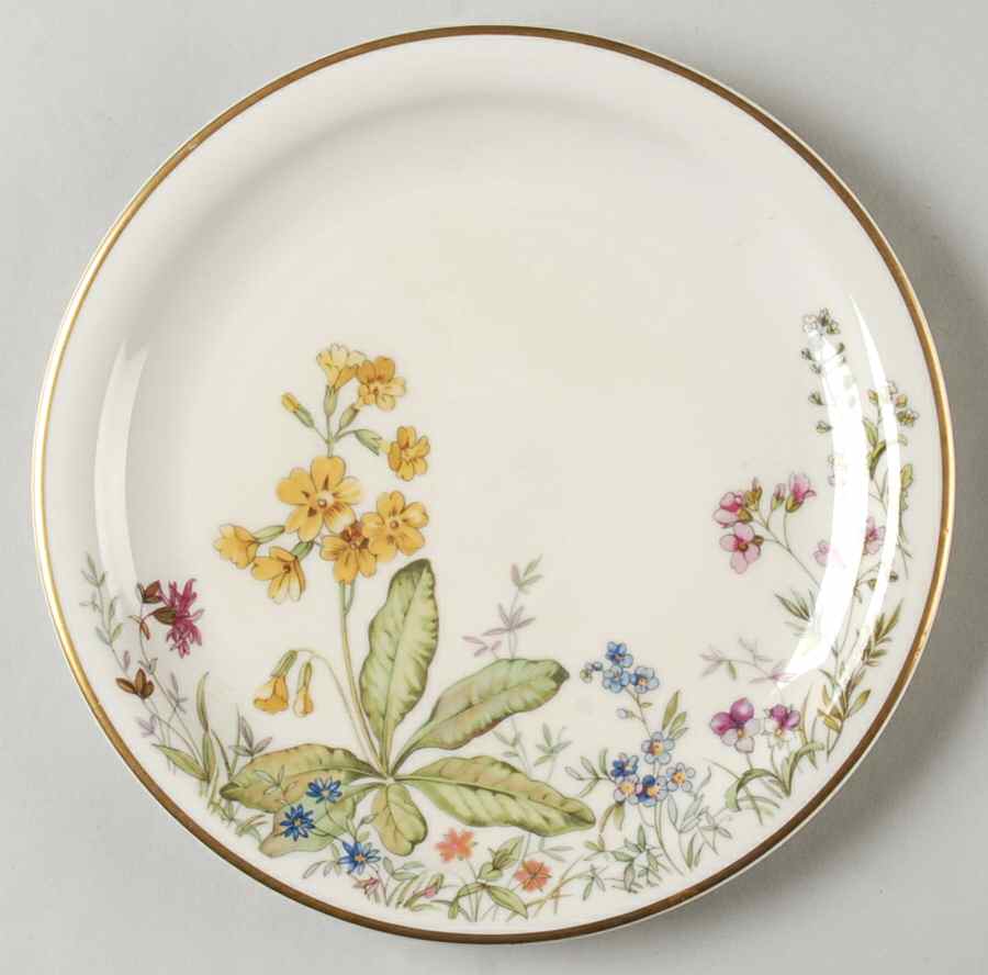Meadow Flowers Salad Plate by Franconia-Krautheim & Adelburg-1
