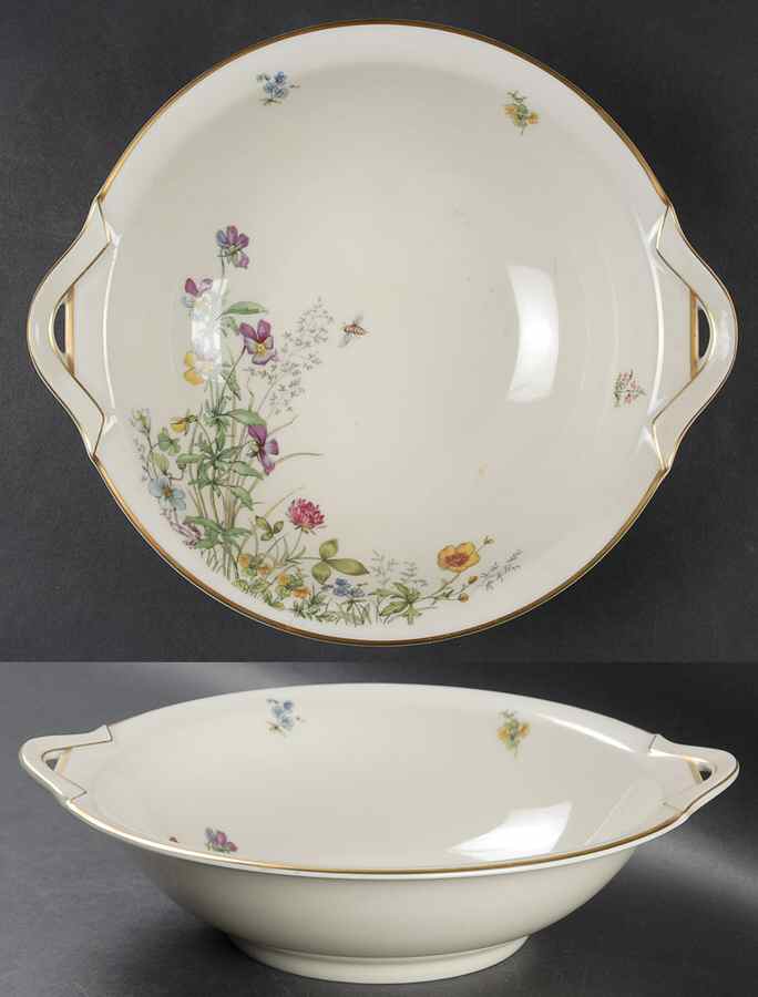 Meadow Flowers 10" Round Vegetable Bowl by Franconia-Krautheim & Adelburg-1