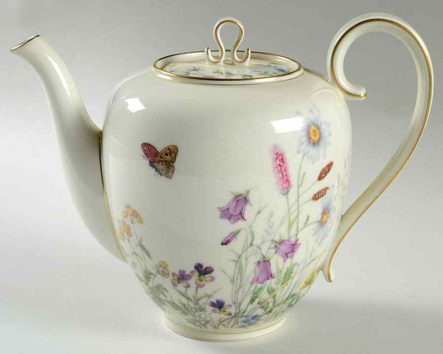 Meadow Flowers Coffee Pot & Lid by Franconia-Krautheim & Adelburg-1