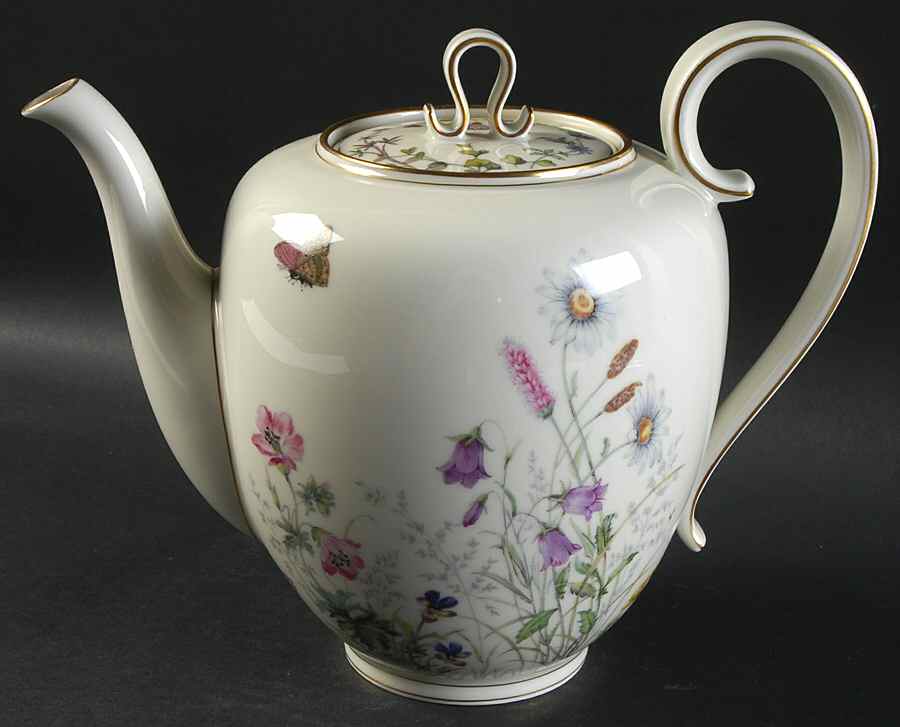 Meadow Flowers Coffee Pot & Lid by Franconia-Krautheim & Adelburg-1