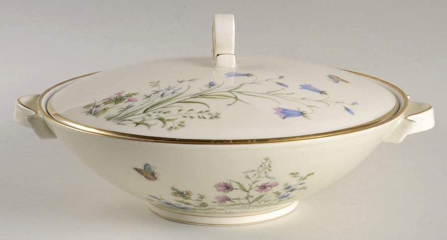 Meadow Flowers Round Covered Vegetable by Franconia-Krautheim & Adelburg-1