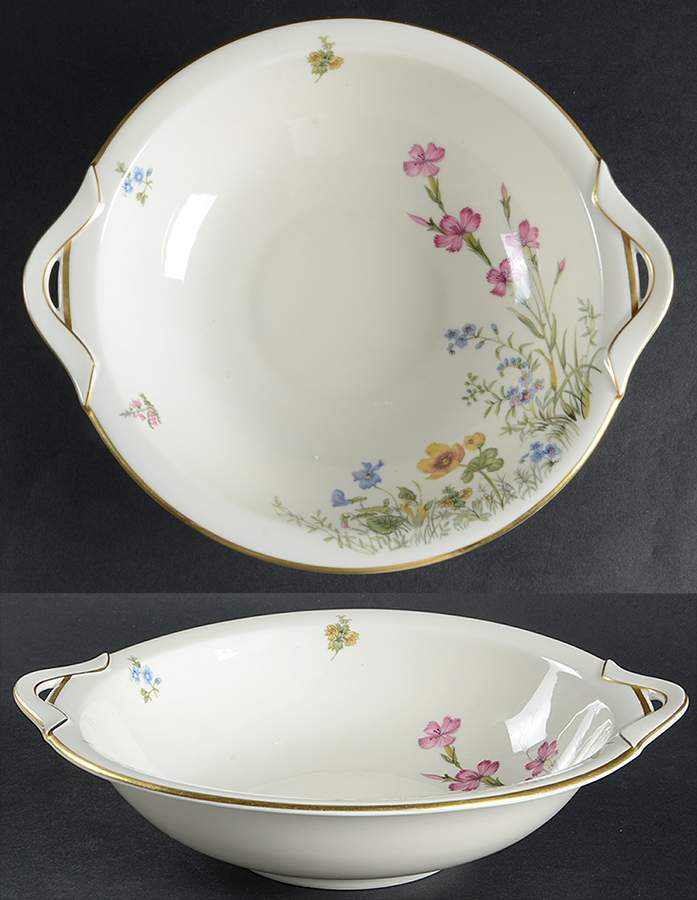 Meadow Flowers 10" Round Vegetable Bowl by Franconia-Krautheim & Adelburg-1