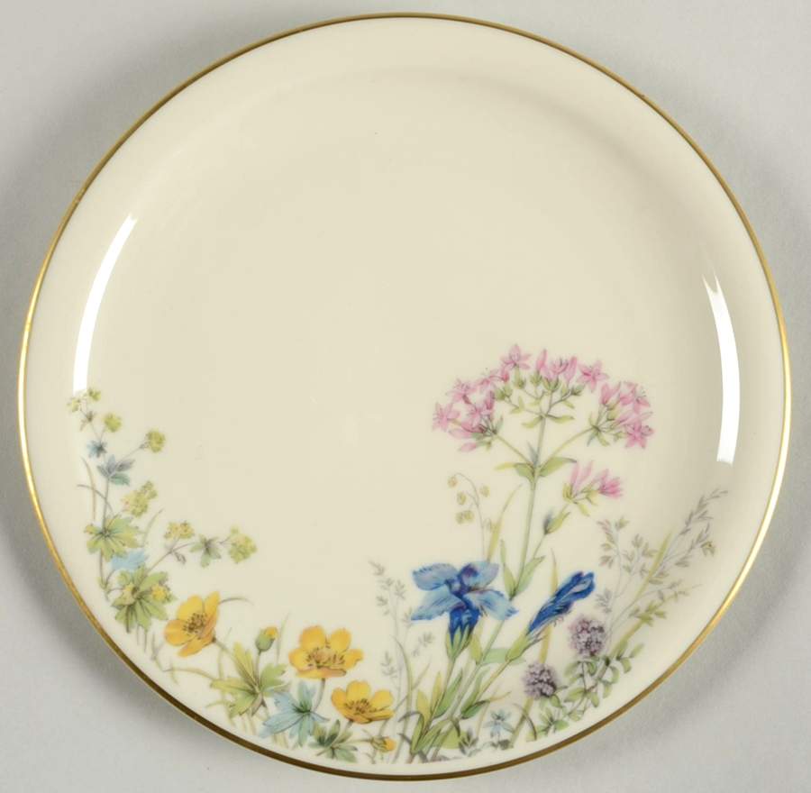 Meadow Flowers Luncheon Plate by Franconia-Krautheim & Adelburg-1