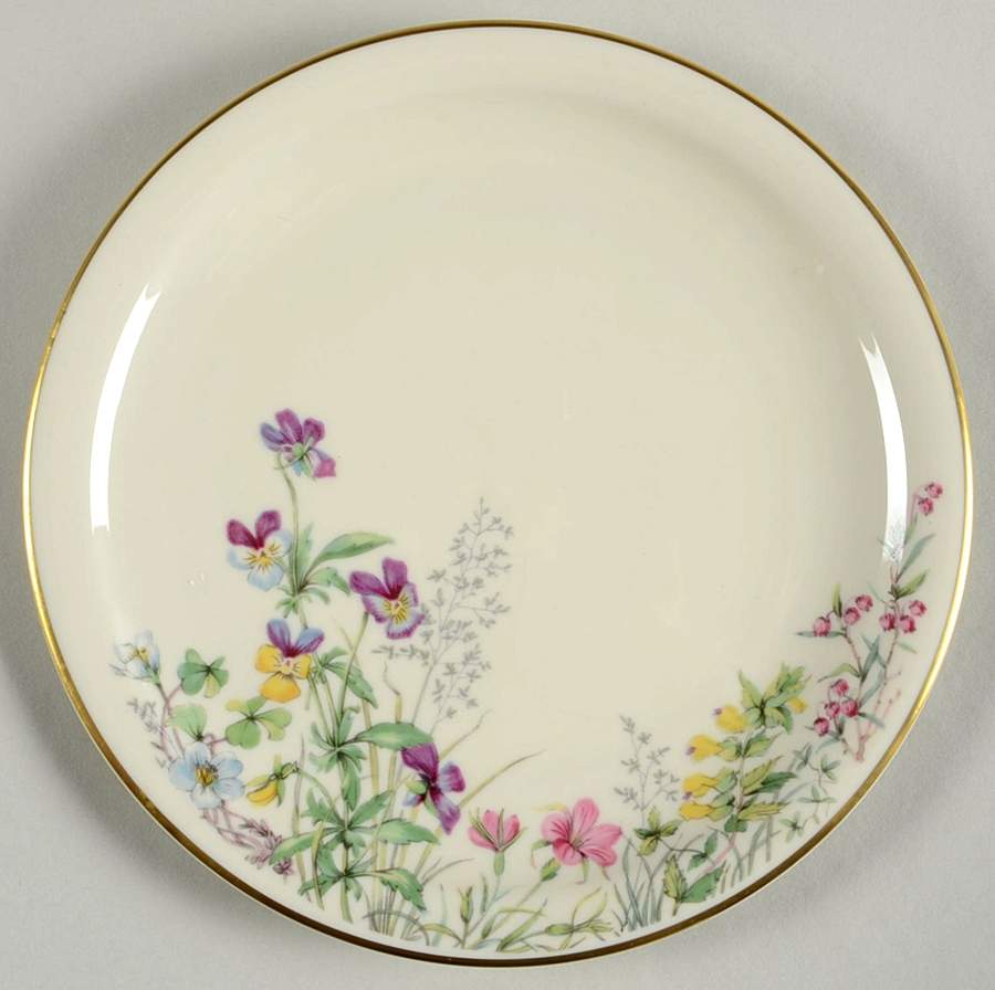 Meadow Flowers Luncheon Plate by Franconia-Krautheim & Adelburg-1