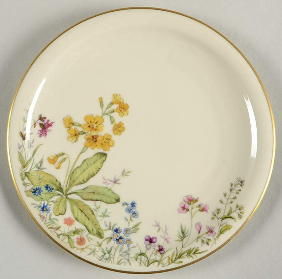 Meadow Flowers Luncheon Plate by Franconia-Krautheim & Adelburg-1