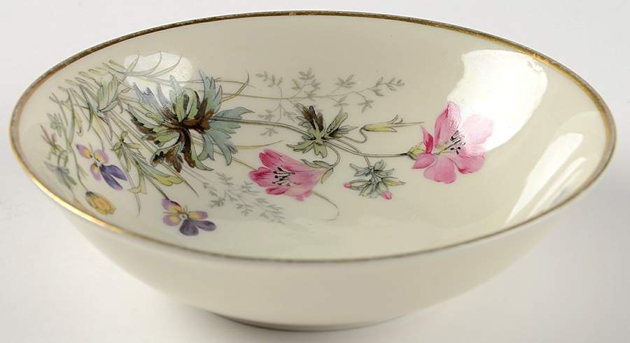 Meadow Flowers Fruit/Dessert (Sauce) Bowl by Franconia-Krautheim & Adelburg-1