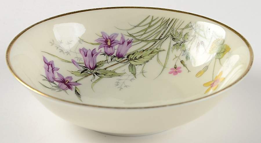 Meadow Flowers Fruit/Dessert (Sauce) Bowl by Franconia-Krautheim & Adelburg-1