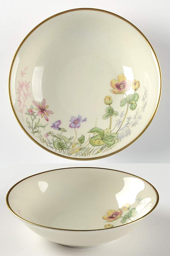 Meadow Flowers Fruit/Dessert (Sauce) Bowl by Franconia-Krautheim & Adelburg-1