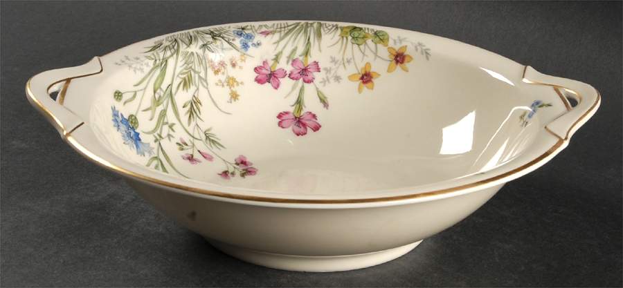 Meadow Flowers 10" Round Vegetable Bowl by Franconia-Krautheim & Adelburg-1