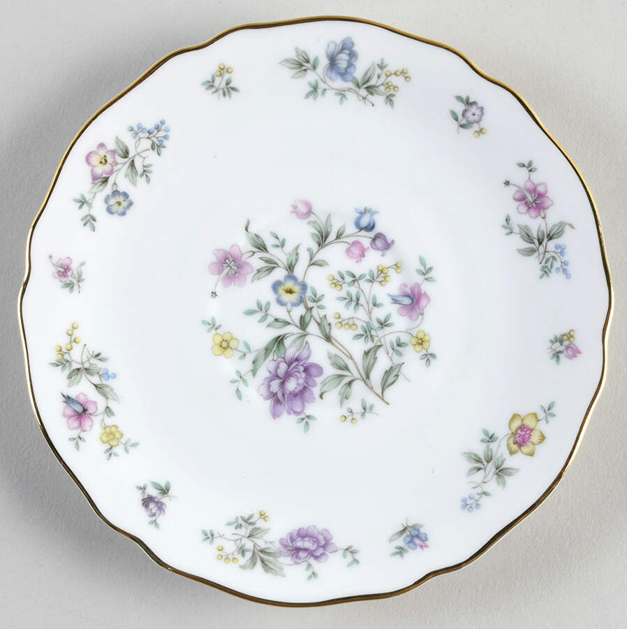 Millefleurs Saucer by Franconia-Krautheim & Adelburg-1