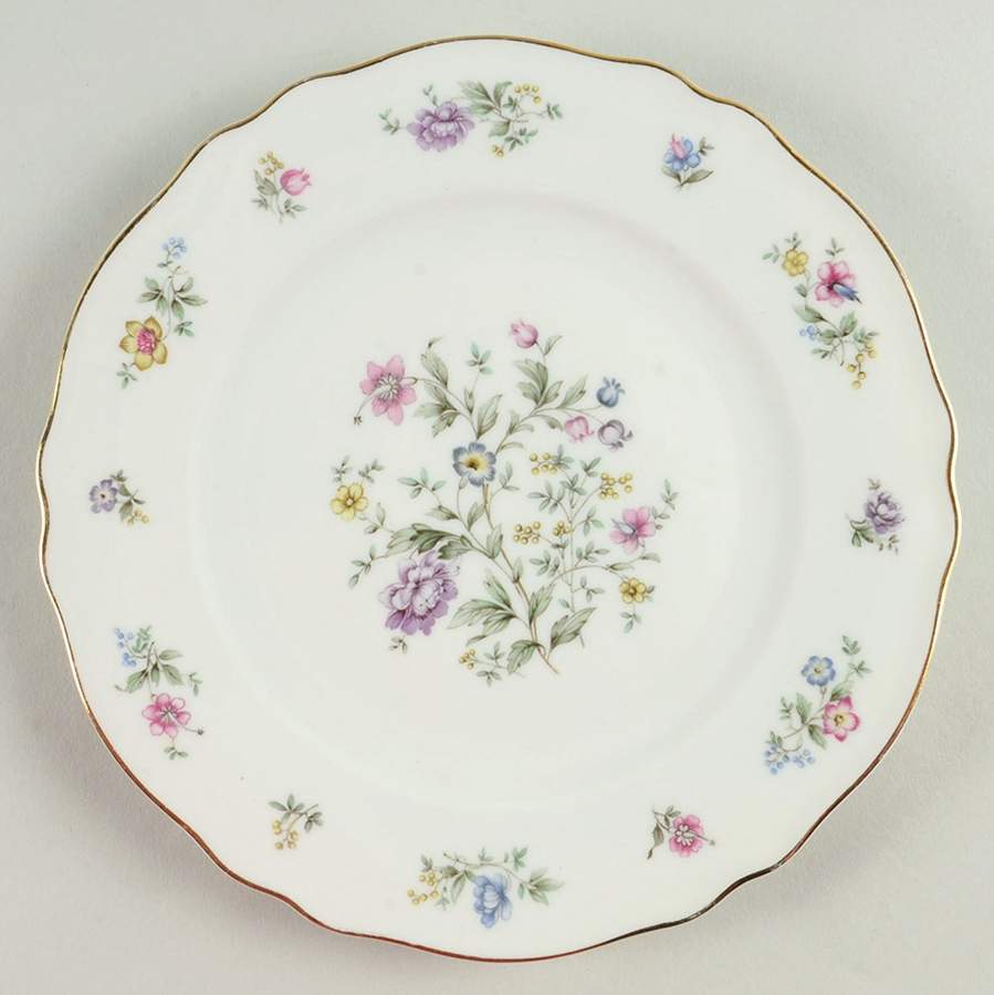 Millefleurs Salad Plate by Franconia-Krautheim & Adelburg-1