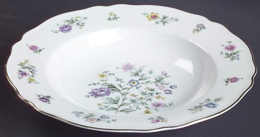 Millefleurs Rim Soup Bowl by Franconia-Krautheim & Adelburg-1