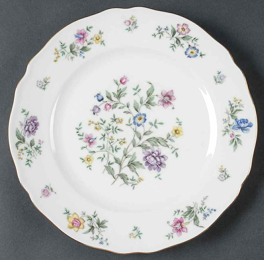 Millefleurs Luncheon Plate by Franconia-Krautheim & Adelburg-1