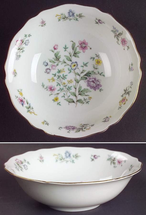 Millefleurs Coupe Cereal Bowl by Franconia-Krautheim & Adelburg-1