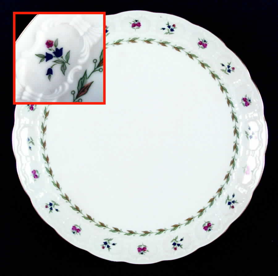 Musette (Coupe Shape) Dinner Plate by Franconia-Krautheim & Adelburg-1