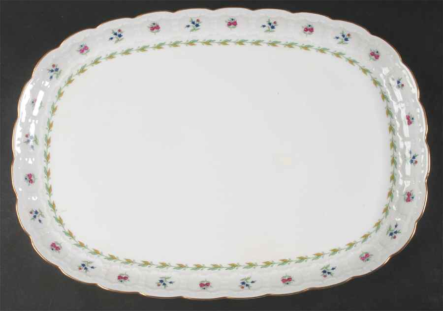 Musette (Coupe Shape) 15" Oval Serving Platter by Franconia-Krautheim & Adelburg-1