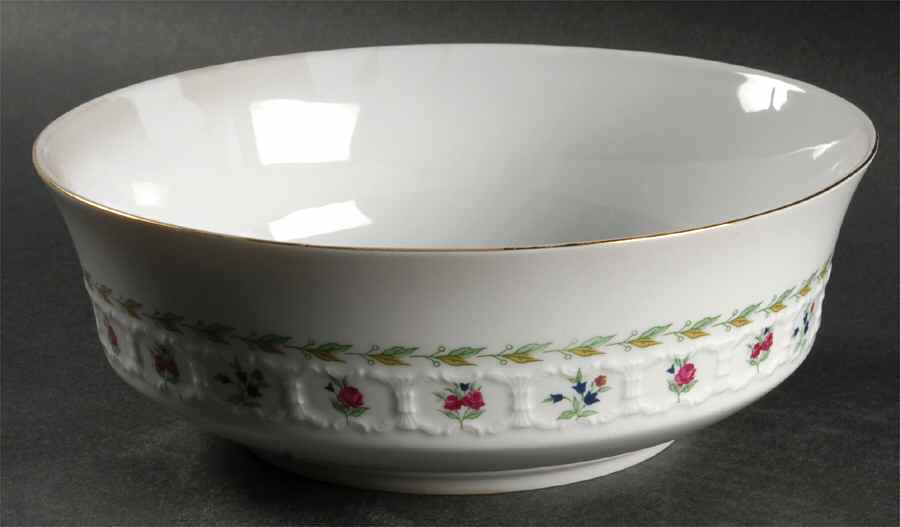 Musette (Coupe Shape) 9" Round Vegetable Bowl by Franconia-Krautheim & Adelburg-1