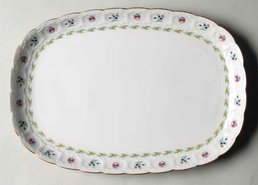 Musette (Coupe Shape) 13" Oval Serving Platter by Franconia-Krautheim & Adelburg-1