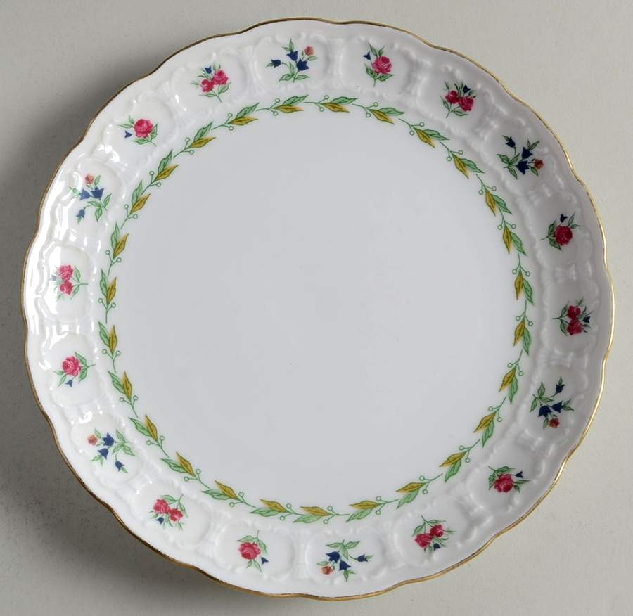 Musette (Coupe Shape) Salad Plate by Franconia-Krautheim & Adelburg-1