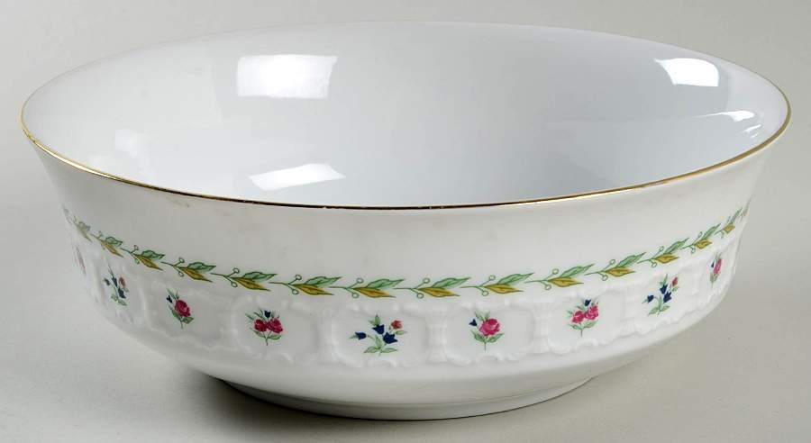 Musette (Coupe Shape) 8" Round Vegetable Bowl by Franconia-Krautheim & Adelburg-1