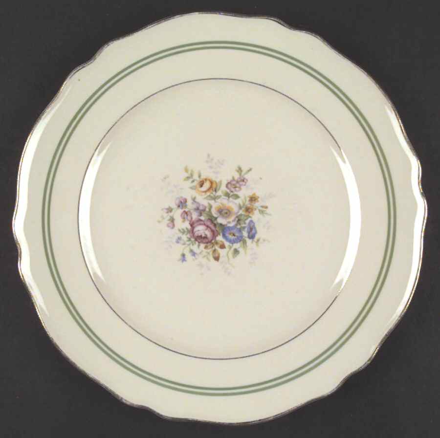 Musetta (Rim Shape) Dinner Plate by Franconia-Krautheim & Adelburg-1