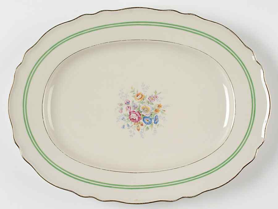 Musetta (Rim Shape) 13" Oval Serving Platter by Franconia-Krautheim & Adelburg-1