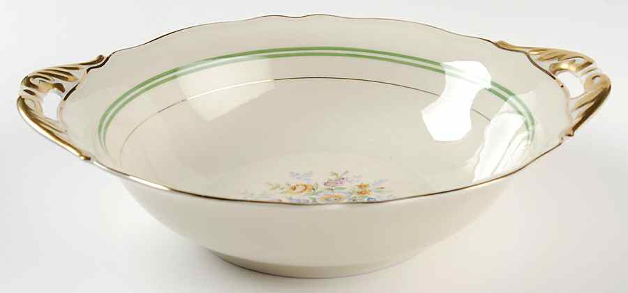Musetta (Rim Shape) 10" Round Vegetable Bowl by Franconia-Krautheim & Adelburg-1