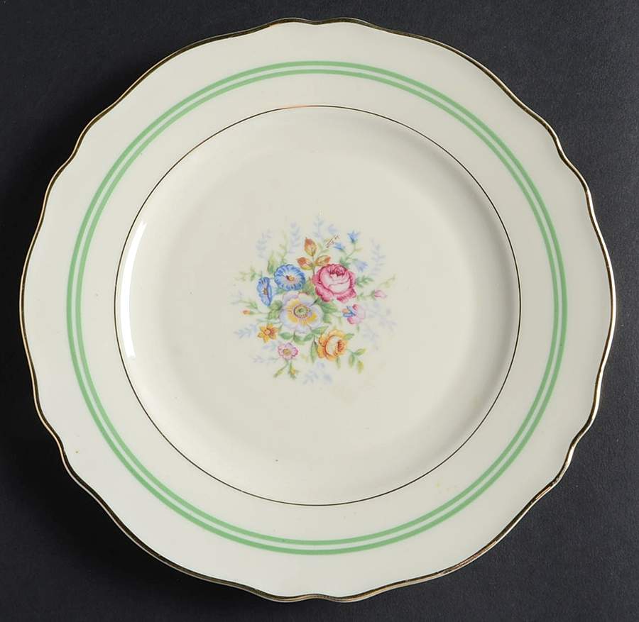 Musetta (Rim Shape) Salad Plate by Franconia-Krautheim & Adelburg-1