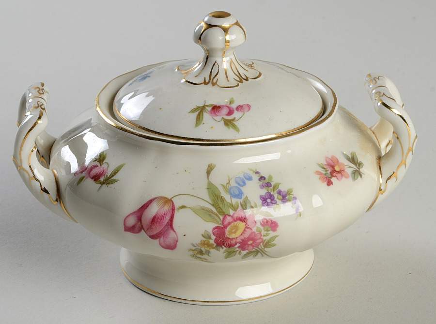 Norina Sugar Bowl & Lid by Franconia-Krautheim & Adelburg-1
