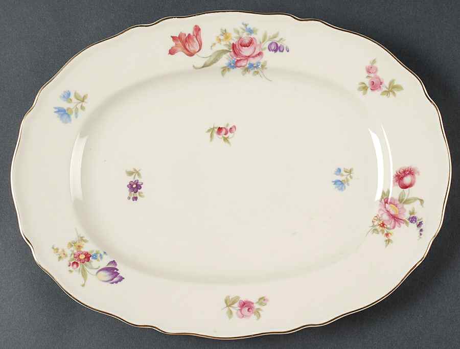 Norina 12" Oval Serving Platter by Franconia-Krautheim & Adelburg-1