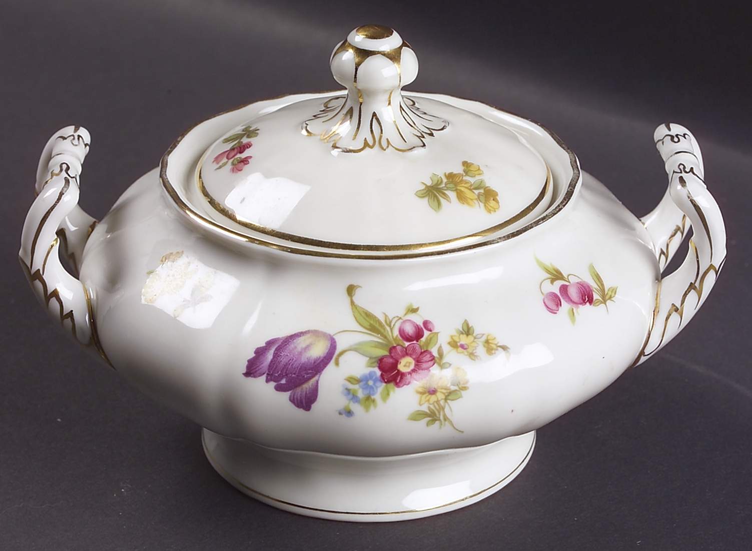 Norina Sugar Bowl & Lid by Franconia-Krautheim & Adelburg-1