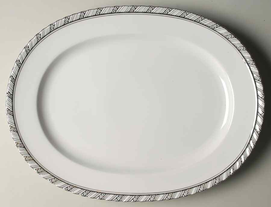 Palladina 15" Oval Serving Platter by Franconia-Krautheim & Adelburg-1