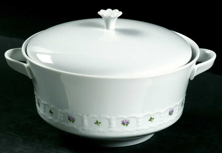 Pirouette Round Covered Vegetable by Franconia-Krautheim & Adelburg-1