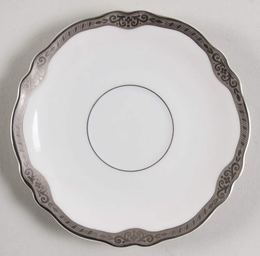 Platina Saucer for Demitasse Cup by Franconia-Krautheim & Adelburg-1