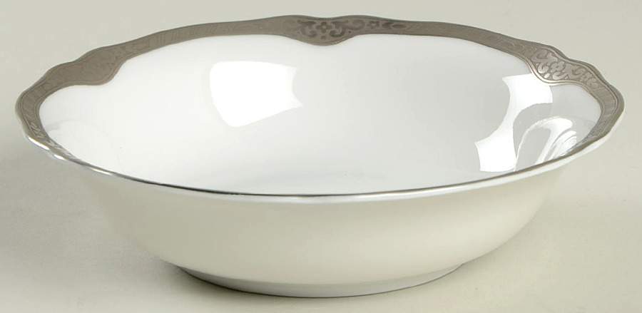 Platina Fruit/Dessert (Sauce) Bowl by Franconia-Krautheim & Adelburg-1